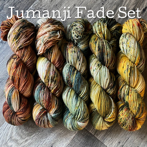 Jumanji Fade Set dyed by JoJo